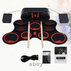 1Pc Hand Roll Drum Practical Creativce Drum Set Electronic Drum for Home