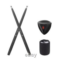 1 Set Drum Kit Electronic Drum Kit 34cmx1.7cmx1cm Pocket-sized Portable