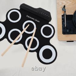 2 Sets Hand Roll Electronic Drum Perkusja Sticks 5a Musical Battery Chopsticks