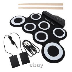 2 Sets Hand Roll Electronic Drum Perkusja Sticks 5a Musical Battery Chopsticks
