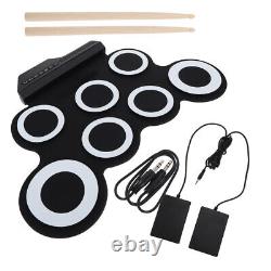 2 Sets Hand Roll Electronic Drum Perkusja Sticks 5a Musical Battery Chopsticks
