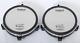 2x Roland Pd-85 Mesh Dual Zone/trigger Electronic Snare Drum/toms