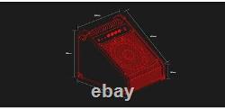 40W Electronic Drum Kit Amplifier 10 Speaker Monitor Electric Amp, Aroma ADX40