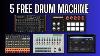 5 Pretty Solid Free Drum Machine