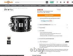 ATV 10 Tom aD-T10 for e-drums (3 available) RRP £442