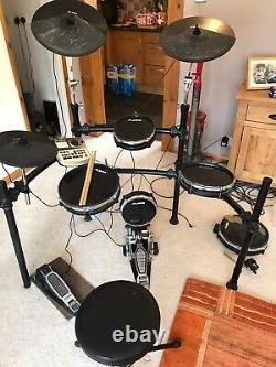 Aesis DM8 Electronic Drum Kit With Stool Plus Drum Sticks And Pearl Foot Pedal