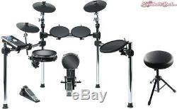 Alesis Command Kit 8 Pc Electronic Drum Set with Mesh Snare and Kick & Throne