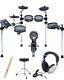 Alesis Command Mesh 8-piece Electronic Drum Kit + Drum Throne + And More Bundle