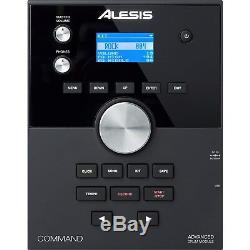 Alesis Command Mesh 8-Piece Electronic Drum Kit + Drum Throne + and more Bundle