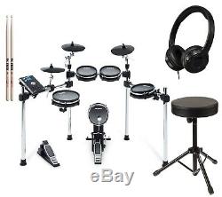 Alesis Command Mesh Kit Electronic Drum Kit with Throne, Headphones, Drum Sticks