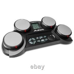 Alesis CompactKit 4 Electronic Drum Kit 4 Velocity Pad Drum Machine