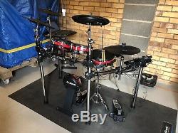 Alesis Crimson 2 Mesh Electronic Drum Kit, Rarely Used With Extras