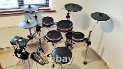 Alesis Crimson Electronic mesh head drum kit with extra cymbal and second
