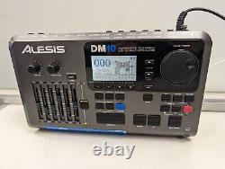 Alesis DM10 Electronic Drum Kit Brain j048800199276 mk