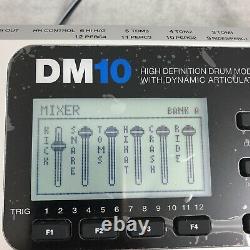 Alesis DM10 Electronic Drum Module. Drum Kit Sound Module / Brain / Machine VGC