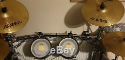 Alesis DM10 Pro Electronic Drum Kit + Metal Chokeable Surge Cymbals & Mesh Heads