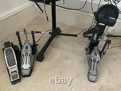 Alesis DM6 Electronic Drum Kit with Mapex Double Bass Pedal and Music Stand