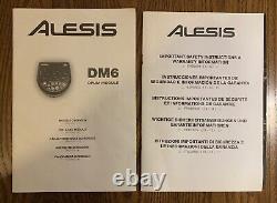 Alesis DM6 USB E-Drum Kit, Includes Stool, Sticks, Instructions Box, Excellent Kit