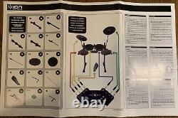 Alesis DM6 USB E-Drum Kit, Includes Stool, Sticks, Instructions Box, Excellent Kit