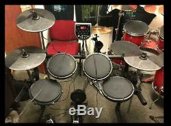 Alesis Dm6 Electric Electronic Digital Drum Kit Set With Sheet Music Stand