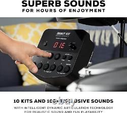 Alesis Drums Debut Kit Kids Electric Drum Kit with 4 Quiet Mesh Electronic