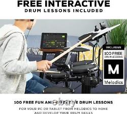 Alesis Drums Debut Kit Kids Electric Drum Kit with 4 Quiet Mesh Electronic