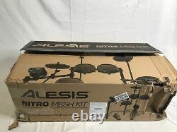 Alesis Drums Nitro Mesh Kit Eight Piece All Mesh Electronic Drum Kit