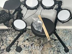 Alesis E-Drum Total Electronic Drum Set Kids Drumkit Throne Sticks Headphones