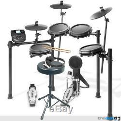 Alesis Nitro-MESH Electronic Drum Kit, Stool, Sticks, Pedals and Headphones Deal