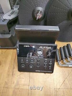 Alesis Nitro Max Kit Electric Drum Kit with Quiet Mesh Pads And Extras