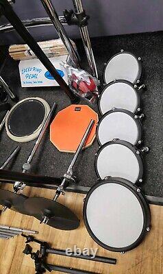 Alesis Nitro Max Kit Electric Drum Kit with Quiet Mesh Pads And Extras