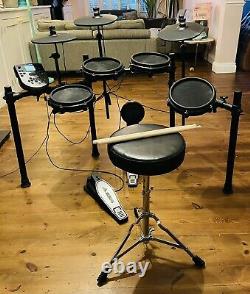 Alesis Nitro Mesh Eight Piece Electronic Drum Kit With Mesh Heads (with extras)