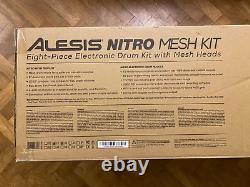 Alesis Nitro Mesh Electric Drum Kit With Stool, Sticks, Alesis Amp & headphones