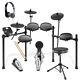 Alesis Nitro Mesh Electronic Drum Kit With Mesh Heads, Stool, Headphones, Sticks