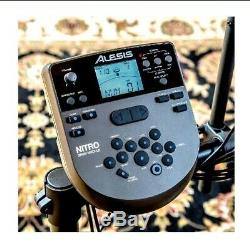 Alesis Nitro Mesh Kit 8-Piece USB MIDI Electronic Drum Kit with Drum Sticks