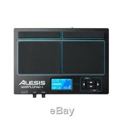 Alesis Sample Pad 4 USB / SD Electronic 4-Pad Drum Percussion Kit Machine