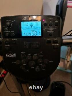 Alesis Surge Mesh Aluminium Electronic Drum Kit with stool