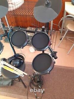 Alesis Turbo Mesh Electronic Drum Kit, Headphones & Stool