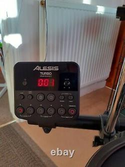 Alesis Turbo Mesh Electronic Drum Kit, Headphones & Stool