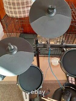 Alesis Turbo Mesh Electronic Drum Kit, Headphones & Stool