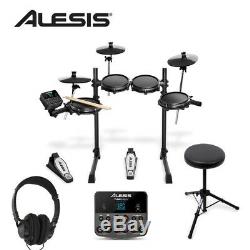 Alesis Turbo Mesh Kit Electronic Digital USB MIDI 7 Piece Drum Kit Set