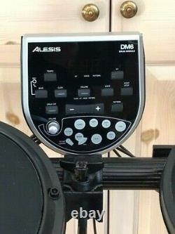 Alesis dm6 electronic drum kit, barely used, excellent condition