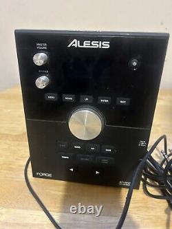 Alesis forge advanced drum module all cables work and symbils