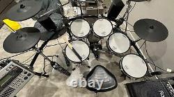 Amazing Roland TD20 Pro Drum Kit, Expanded, Black, Inc Roland Speaker set