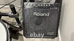 Amazing Roland TD20 Pro Drum Kit, Expanded, Black, Inc Roland Speaker set