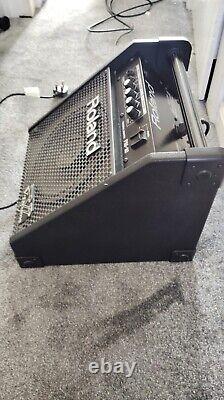 Amplifier Roland Pm10 With Power Lead Vdrum Monitor Amp Very Good Condition