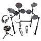 Carlsbro Csd100r Electronic Drum Kit 7 Piece Set, Stool And Headphones