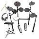 Carlsbro Csd100r Electronic Drum Kit 7 Piece Set, Stool And Headphones