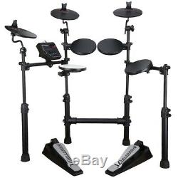 Carlsbro CSD100 Electronic Drum Kit Bundle with Stool & Headphones