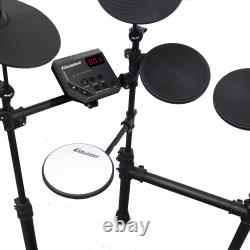 Carlsbro CSD100 R 7 Piece Electronic Digital Drum Kit Practice Set with MIDI